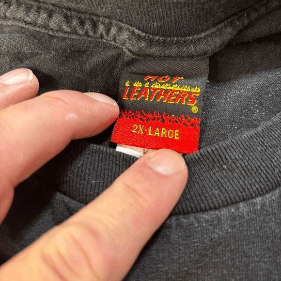 Hot Leathers Sturgis Rally South Dakota 2XL Shirt Large Black 75th Anniversary - Picture 6 of 7